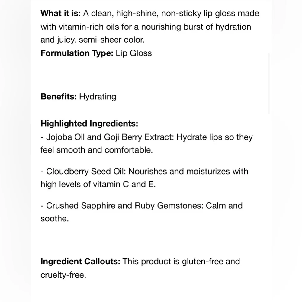 Milk Odyssey Lip Oil Gloss - Quest